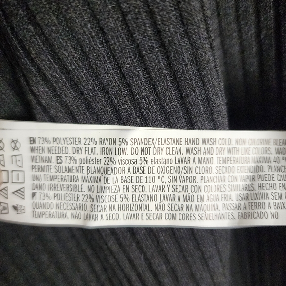 Forever 21 Plus Bodysuit Ribbed Black Knit Puff Long Sleeve NWT Size 2X - Picture 9 of 16